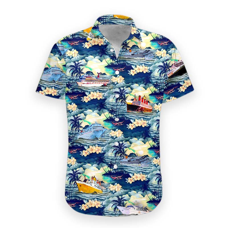 Gearhumans Cruise Hawaiian Shirt Ha24831