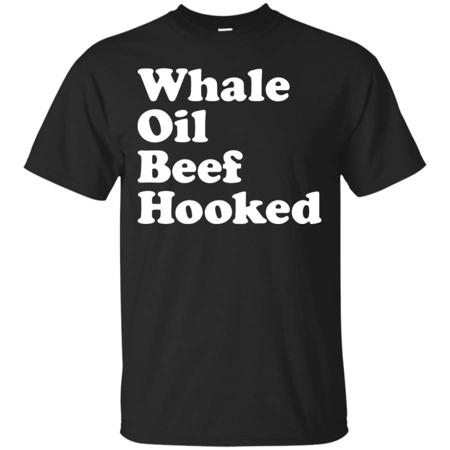 Funny Whale Oil Beef Hooked – Men/Women T-Shirt