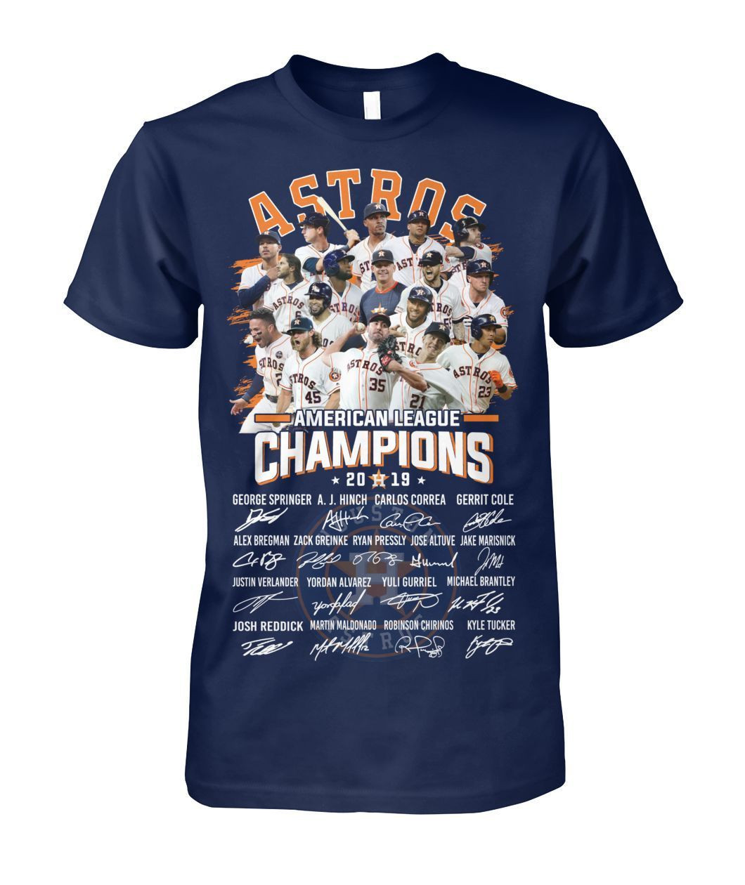 Houston Astros American League Champions 2019 Baseball Fans Shirts