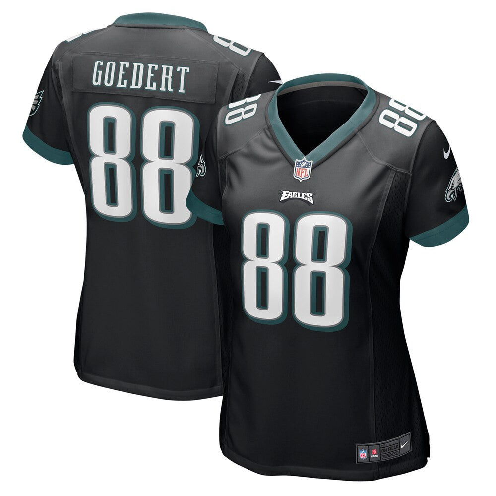 Women’S Philadelphia Eagles Dallas Goedert Nike Black Game Jersey