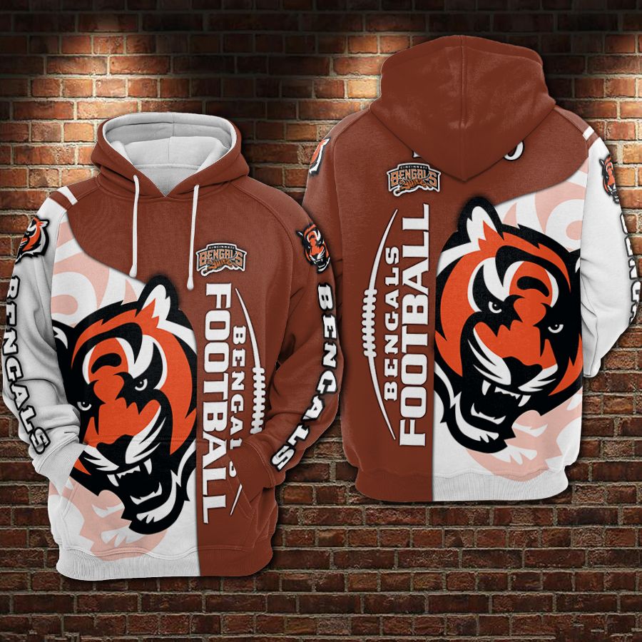 Cincinnati Bengals Football Tiger 3D Hoodie For Men For Women Cincinnati Bengals All Over Printed Hoodie Cincinnati Hoodie Zip 3D