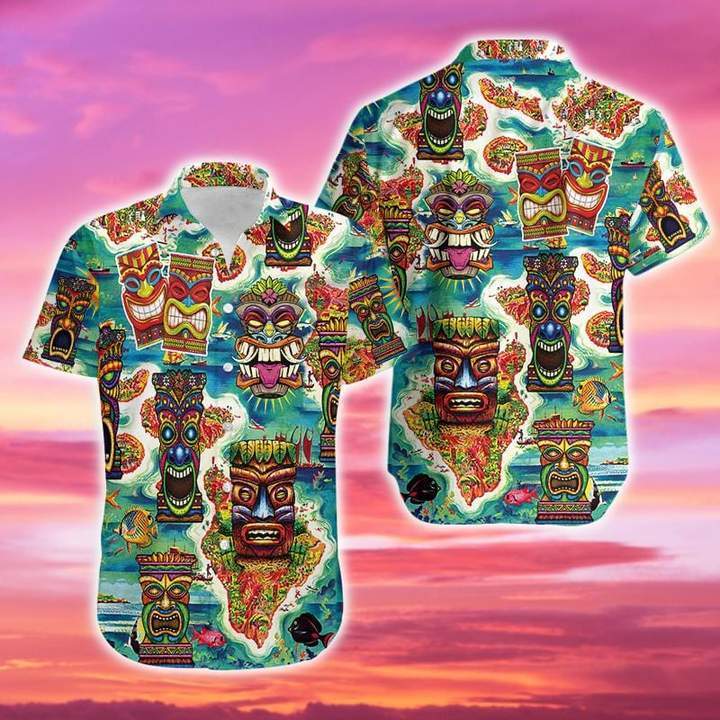 Amazing Tiki You See Green Aloha Hawaii Shirts For Men Women Ha79545