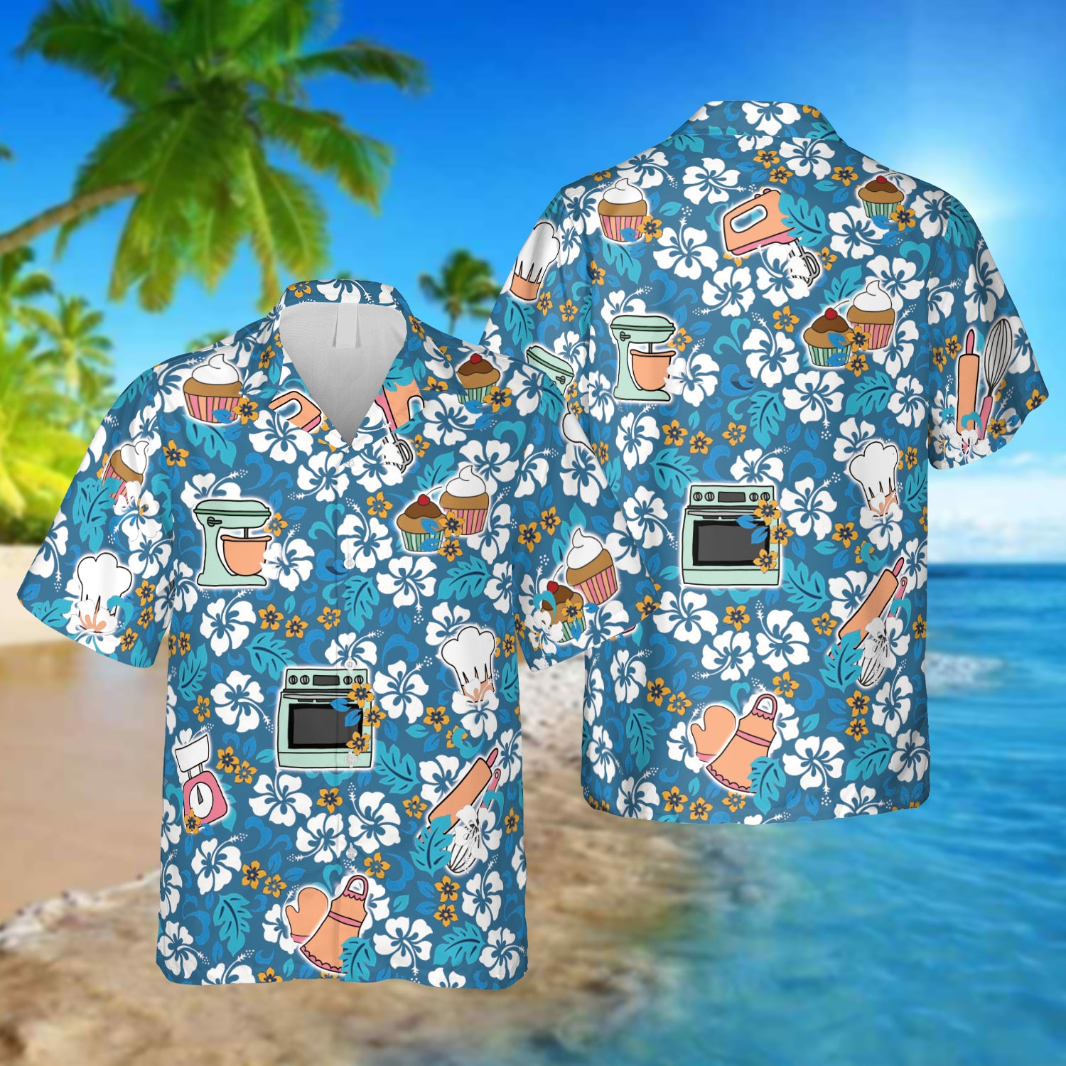 Bakery Blue Hawaii Cakes Clothing Ha53792