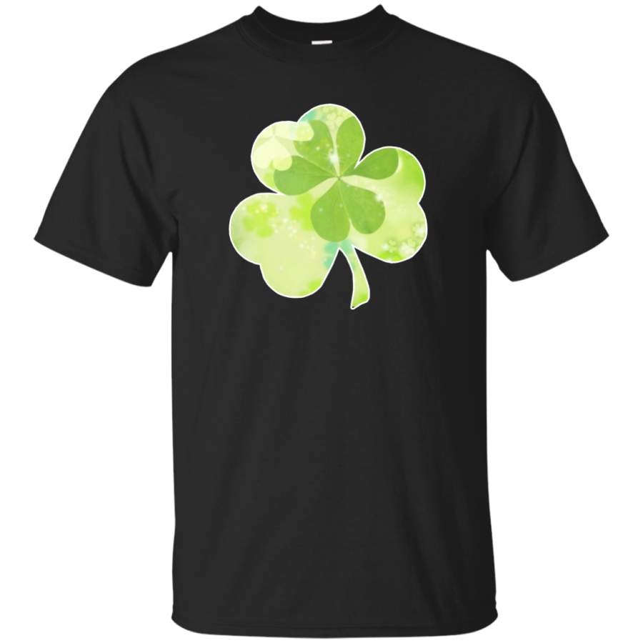 Green Glitter Shamrock t-shirt st patrick’s day – Men/Women T-Shirt