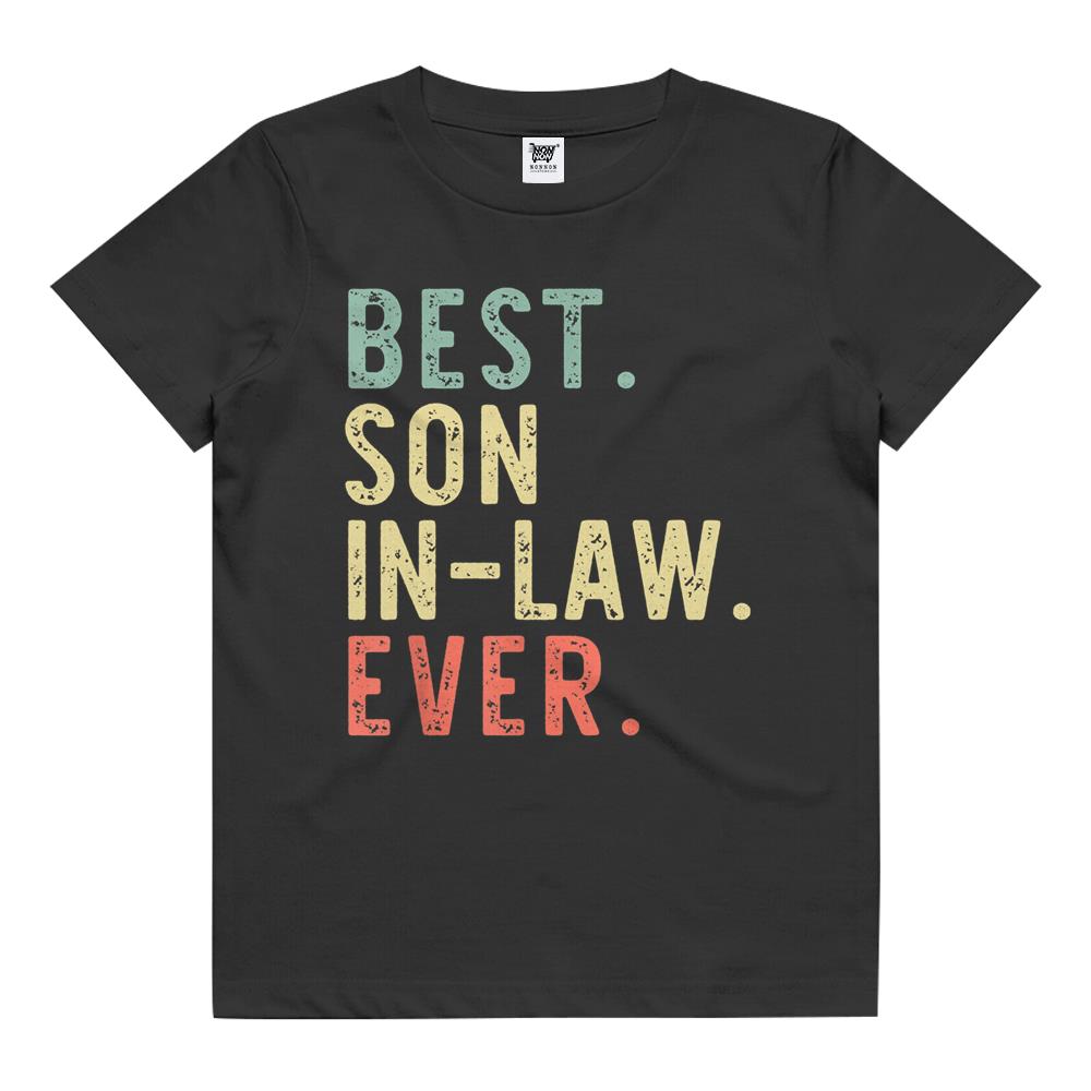 Best Son-in-law Ever Funny Cool Vintage Kids T Shirt