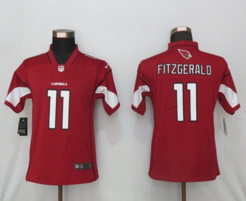 Arizona Cardinals Larry Fitzgerald #11 NFL 2020 Red Jersey