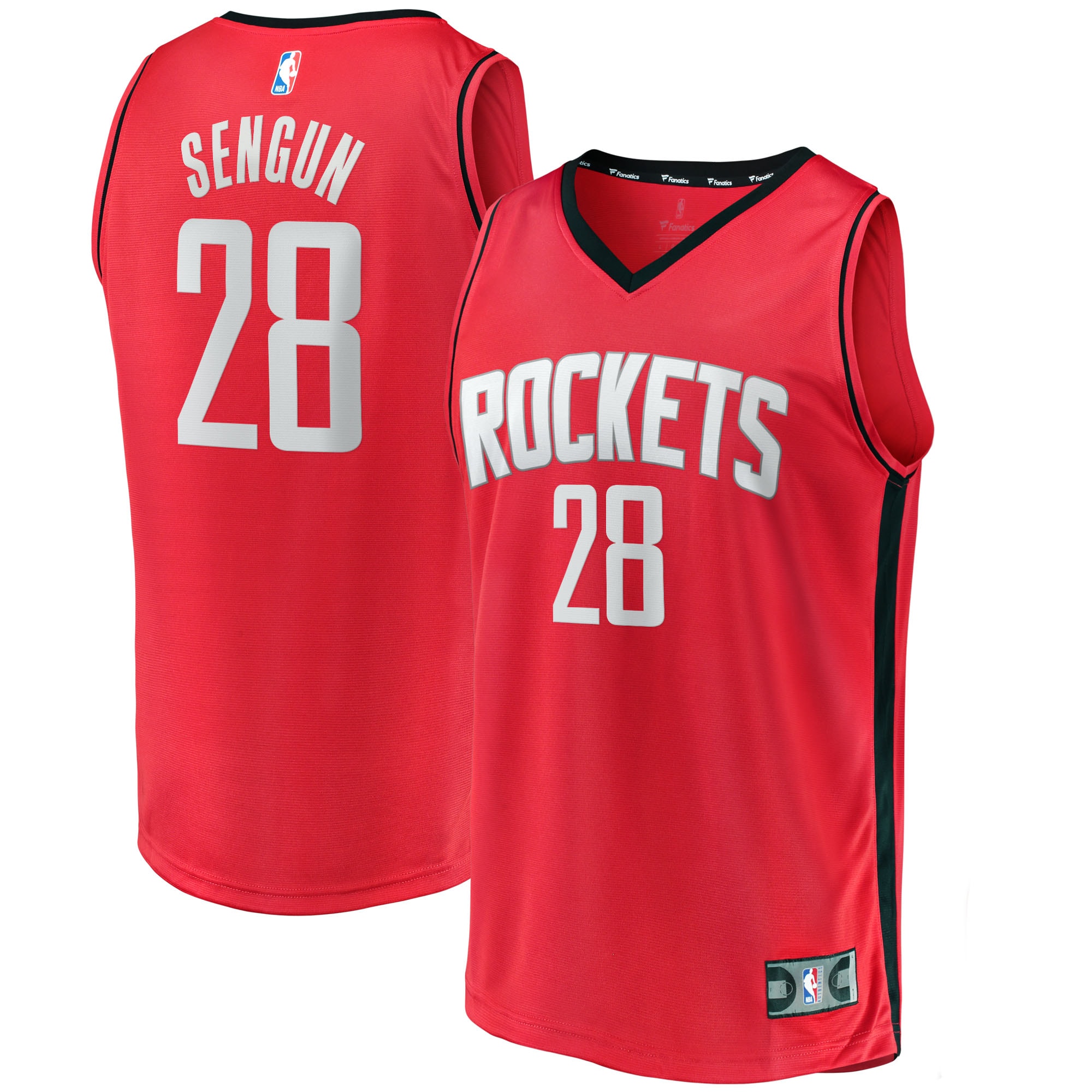 Alperen Sengun Houston Rockets 2021/22 Fast Break Jersey – Icon Edition – Red