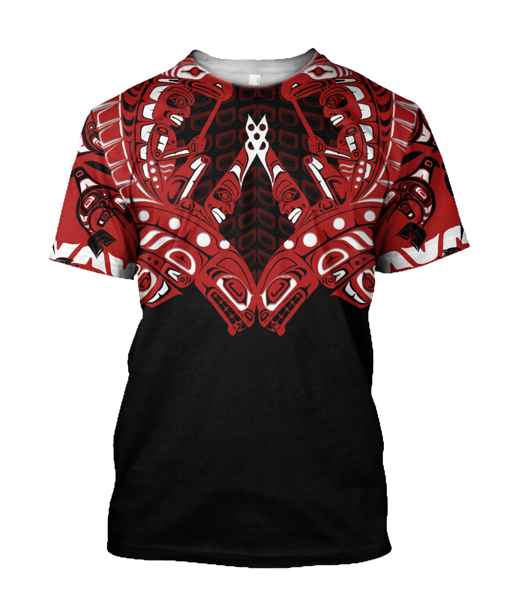 Am Style Killer Whale – Native American All Over Print Us Unisex Size Shirt