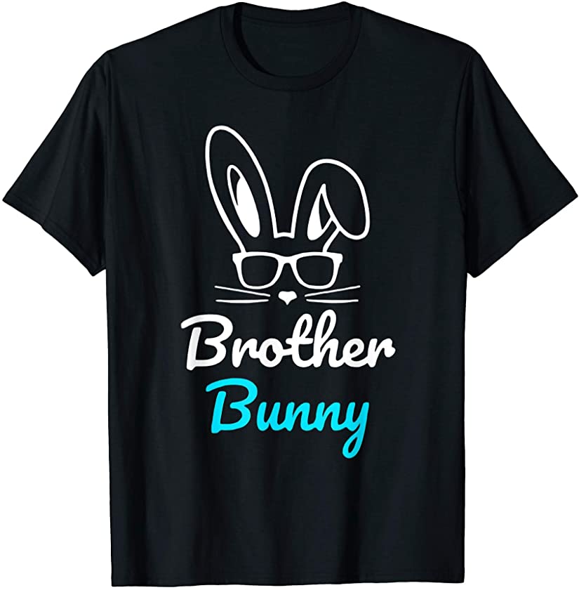 Lovely Bunny Happy Easter Big Brother for Boys Kids Toddler T-Shirt