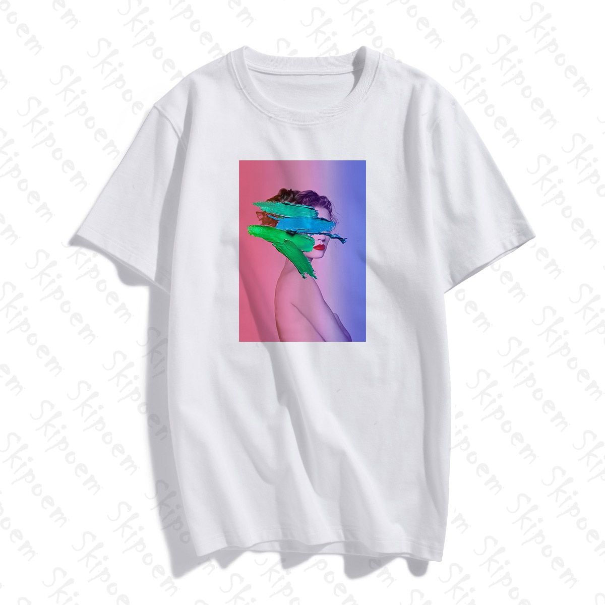 Fashion Lovely Personality Nordic Vintage Art T Shirt