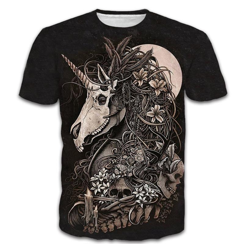 Unicorn Skull T-Shirt – Official Chris Lovell Design