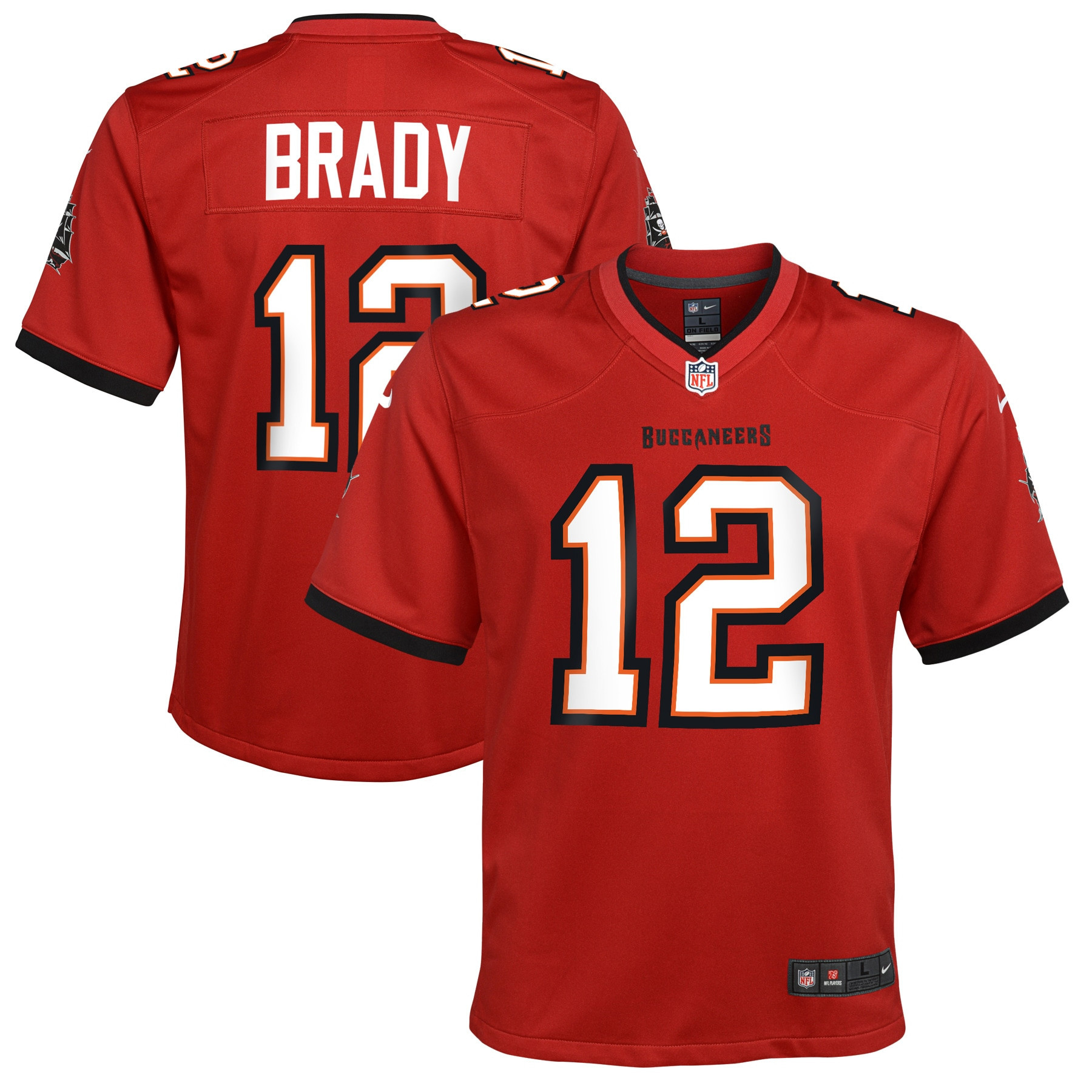 Tom Brady Tampa Bay Buccaneers Game Jersey Red NFL