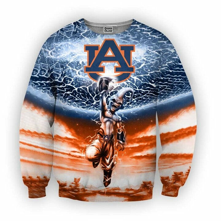 Auburn Tigers Majin Bu Gift For Fan 3D Full Printing Sweatshirt