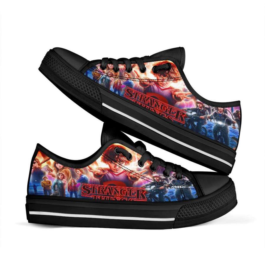 Stranger Things Shoes Low Top Sneakers