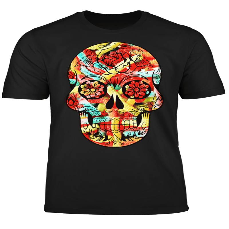 Candy Worms Rose Sugar Skull Shirt