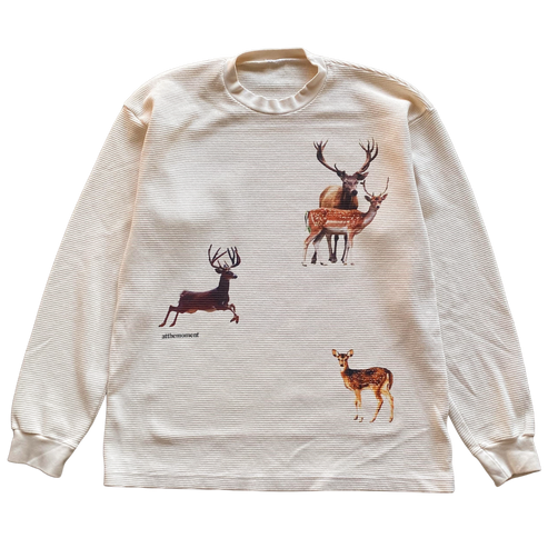 Deer Group Crewneck Sweatshirt Outfit  For Men  For Women