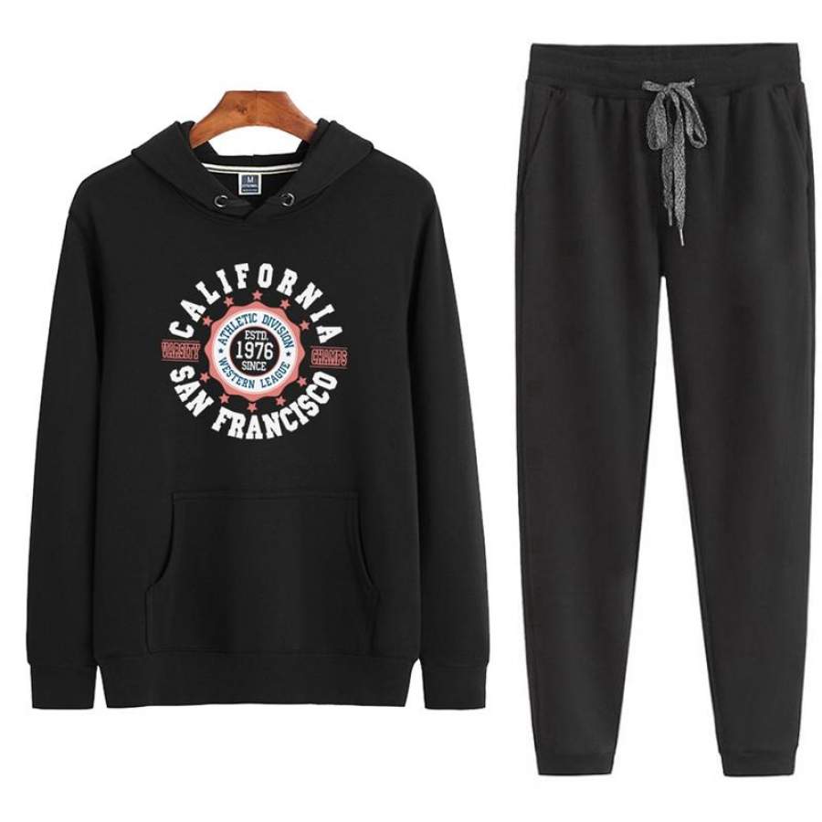 Unisex San Francisco Outfit Casual Outfit Sports Outfit Winter Outfit Hoodie and Pants for Adult