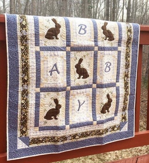 Rabbit Quilt Tdhjw