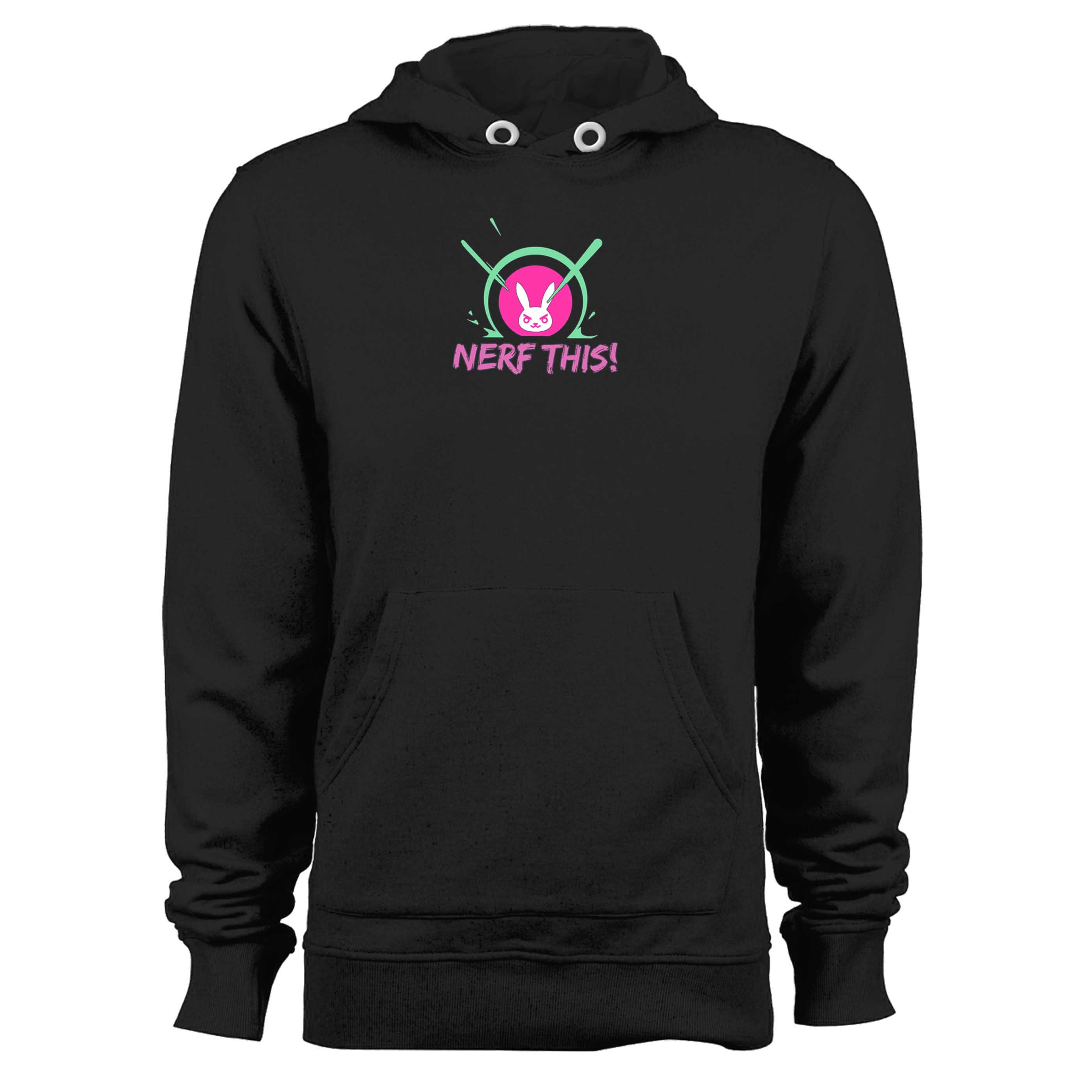 D- Bunny – Overwatch, Gaming, Gamers, Reaper, Tracer, Genji, Zenyatta Unisex Hoodie