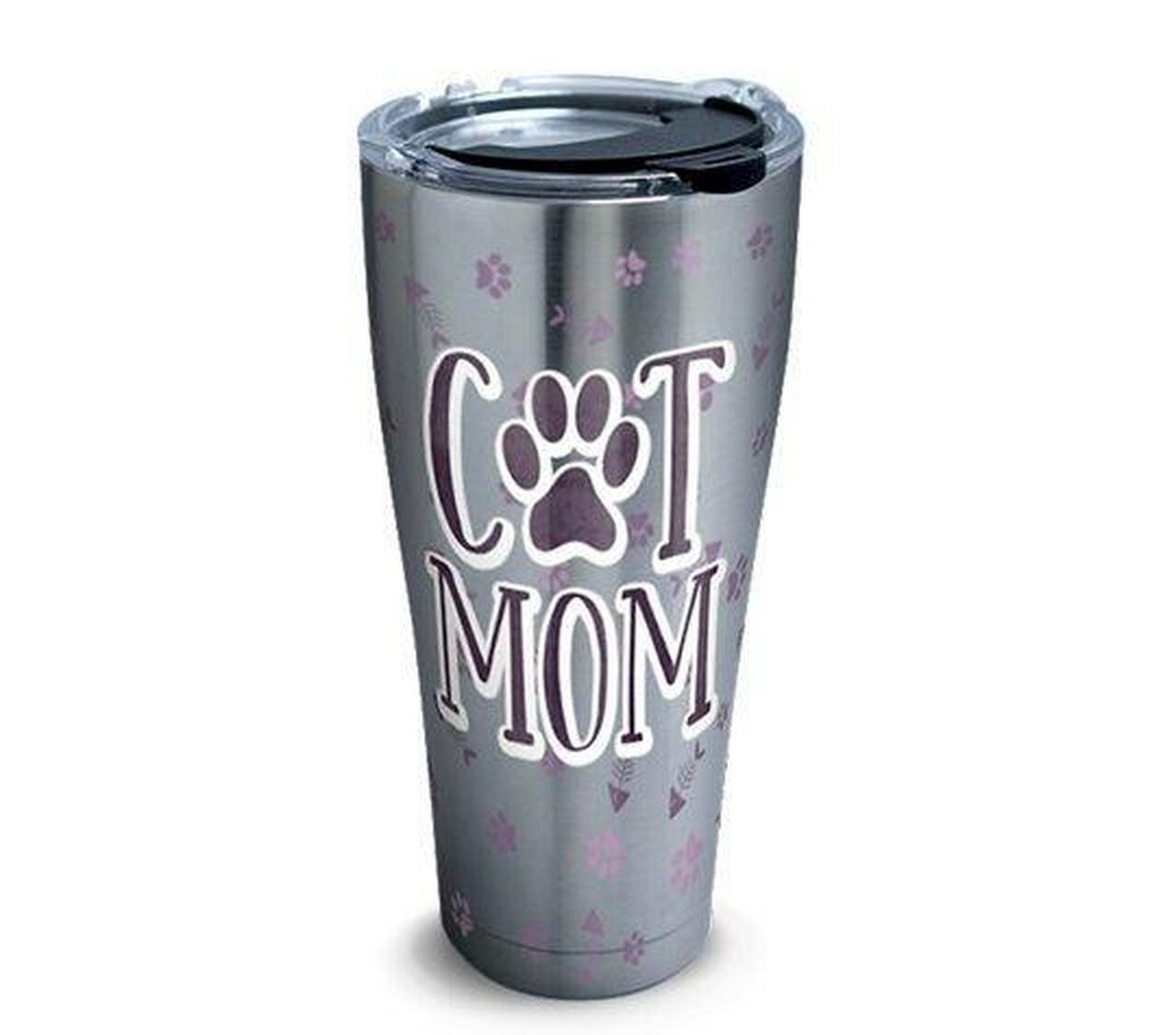 Cat Mom Cl15100020Mdt 16Oz 20Oz Travel Mug Vacuum Sealed Tumblers