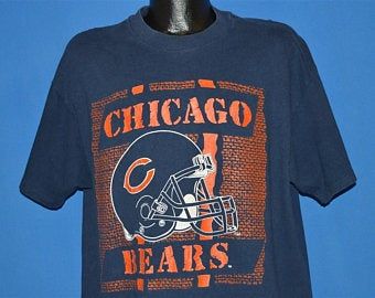 90s Chicago Bears Football T-shirt Extra 1225