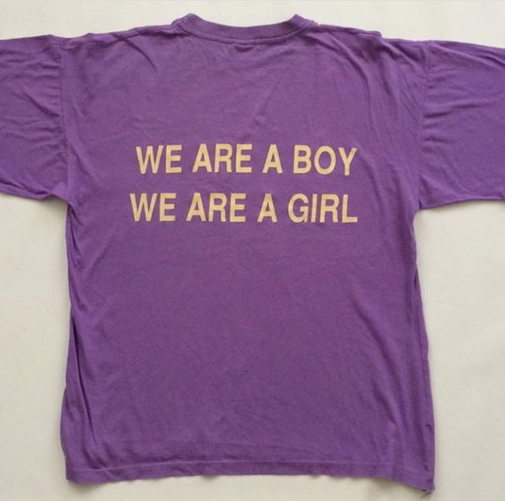 We Are A Boy We Are A Girl T-shirt