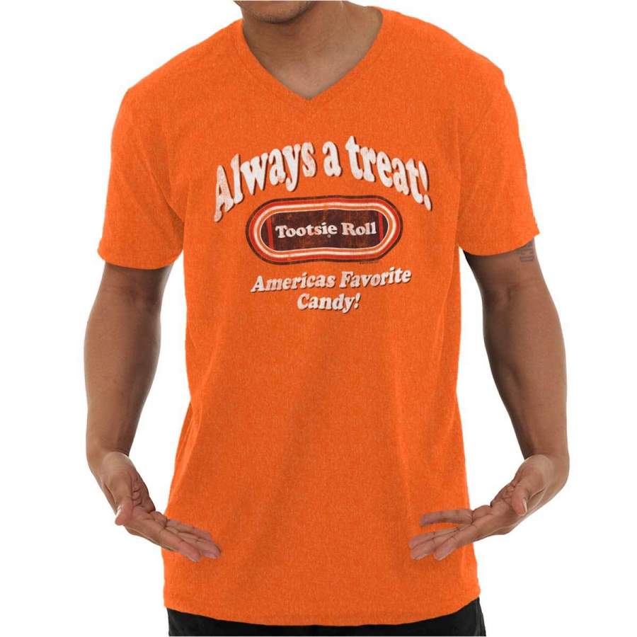 Americas Favorite Candy V-Neck T Shirt