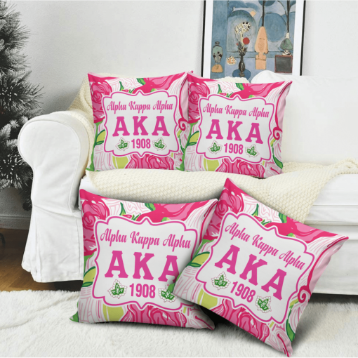 Alpha Kappa Alpha Aka Sorority 1908 3D Pillow Case