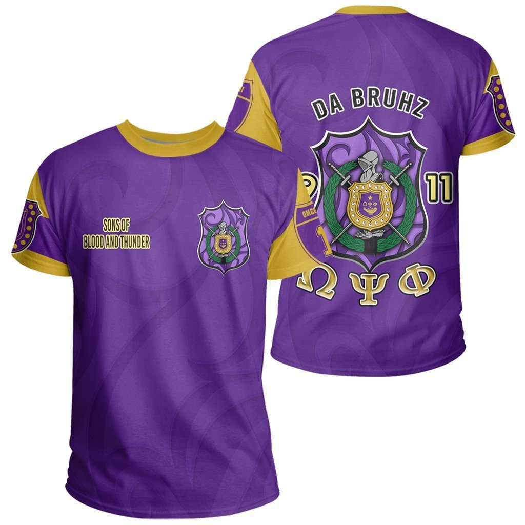 Fraternity Tshirt – Omega Psi Phi Da Bruhz Tee