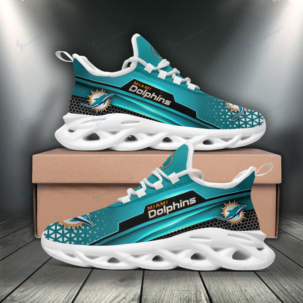 Miami Dolphins Yezy Running Sneakers Bb797