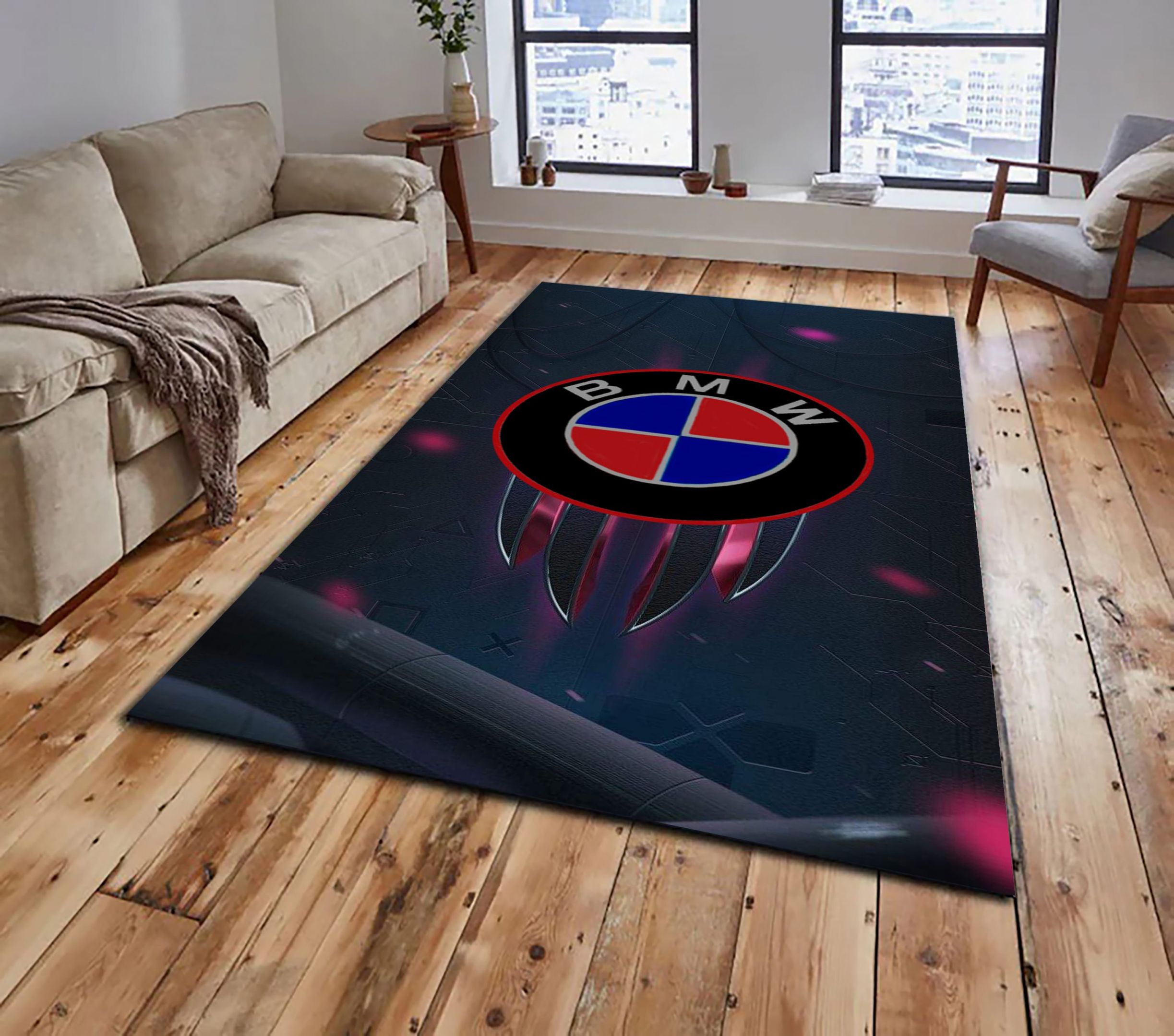 Bmw Logo Carpets Supper Car Rugs 12