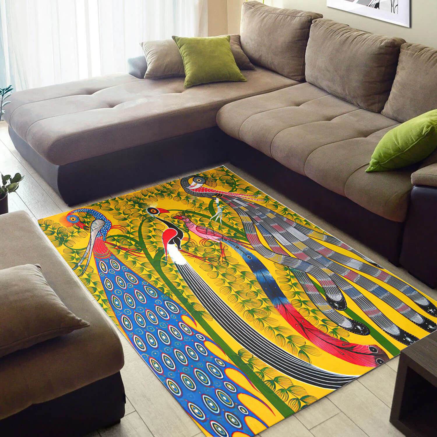 Inspired African American Rug Amazing African Themed Safari Animals