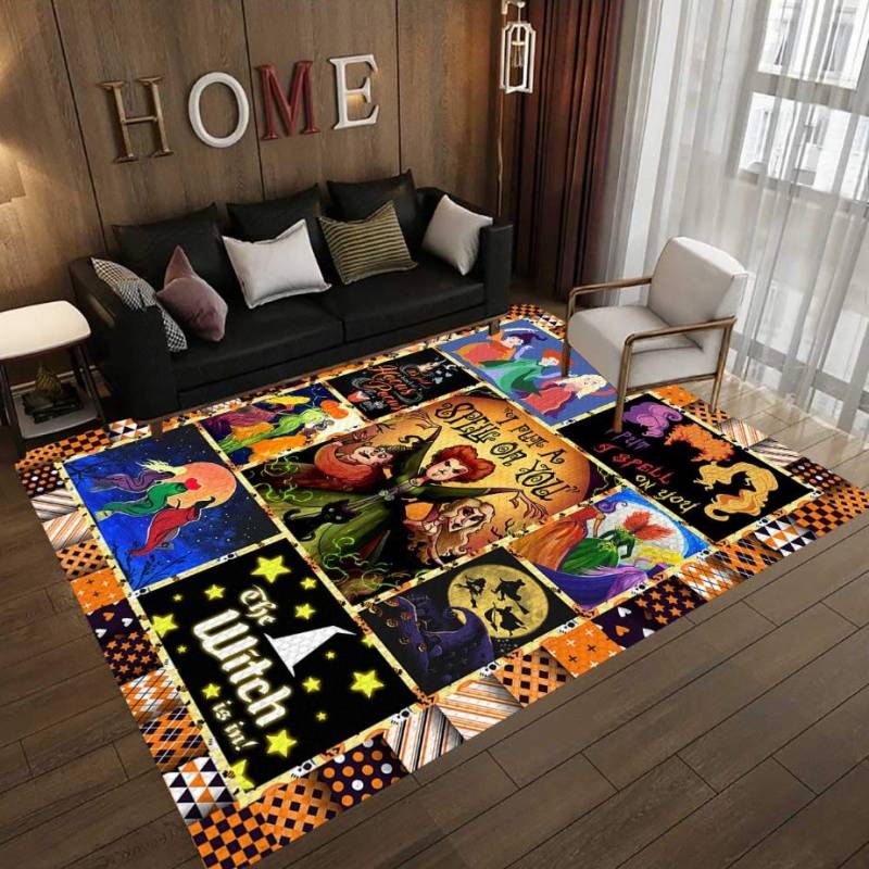 Spell On You Halloween D2508 Rectangle Rug