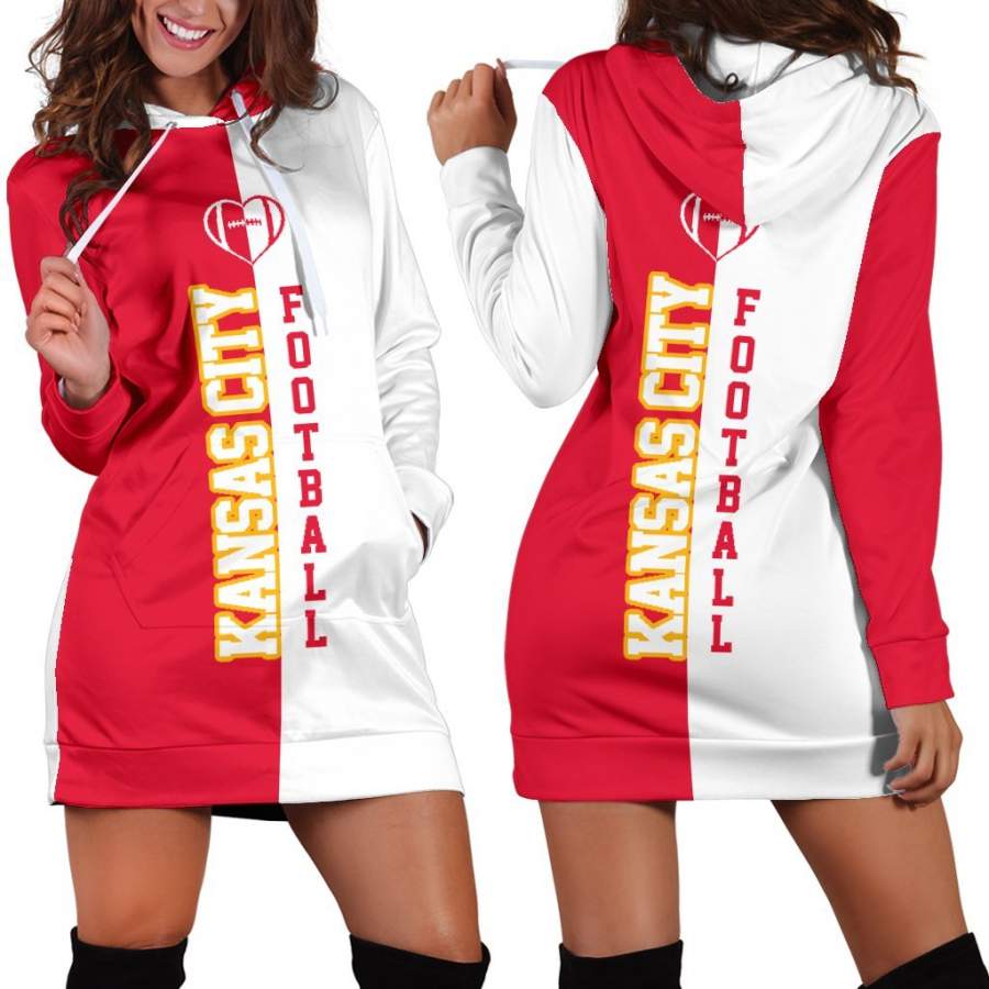 Kansas City Football – Hoodie Dress