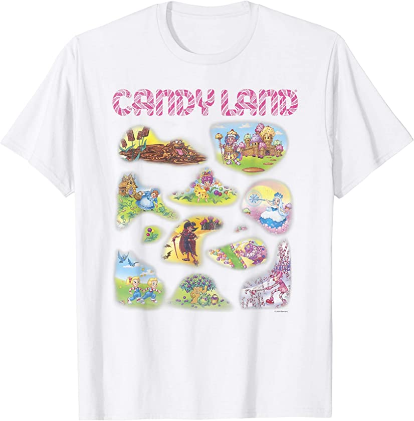 Candy Land Locations T-Shirt