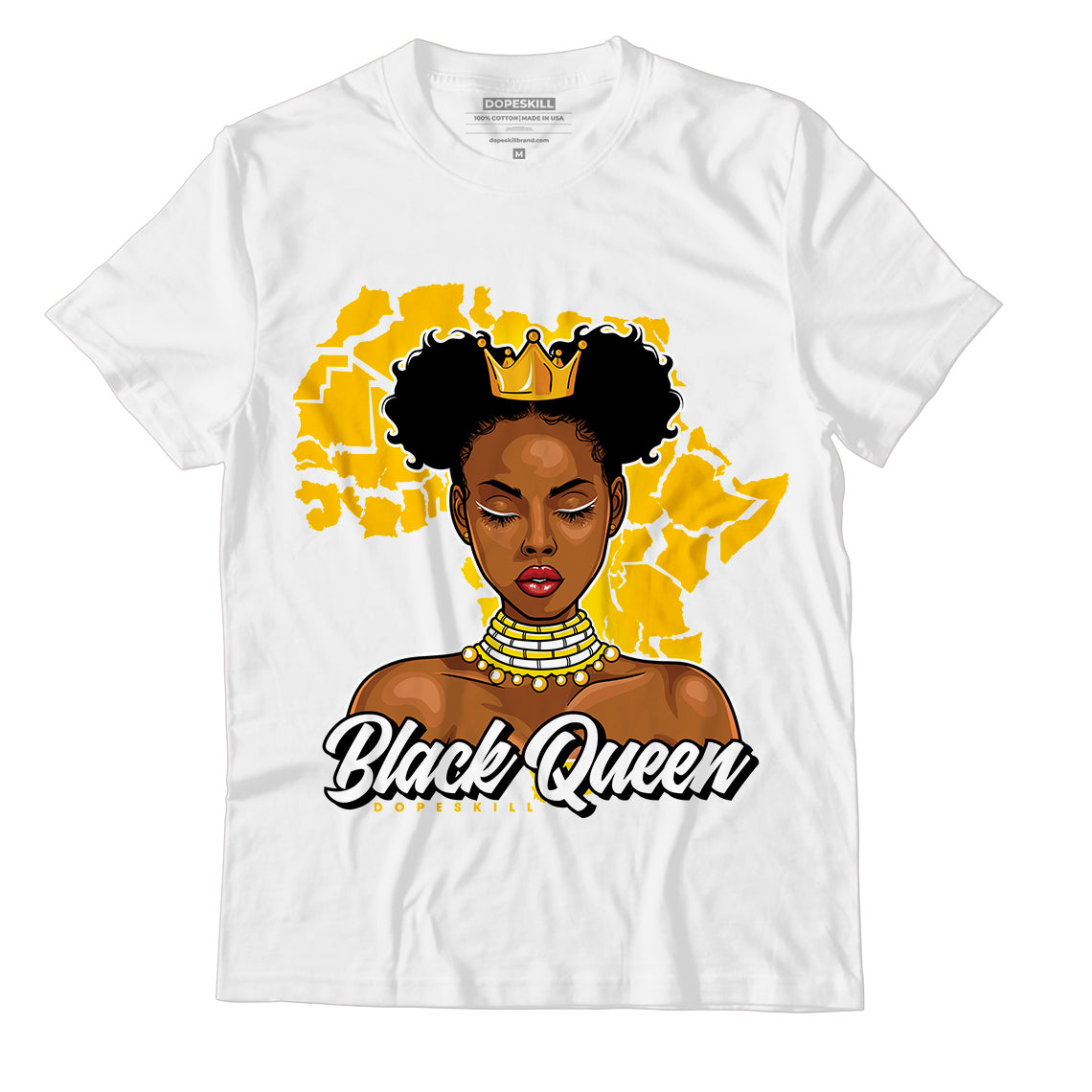 Jordan 13 Del Sol Dopeskill T-Shirt Black Queen Graphic