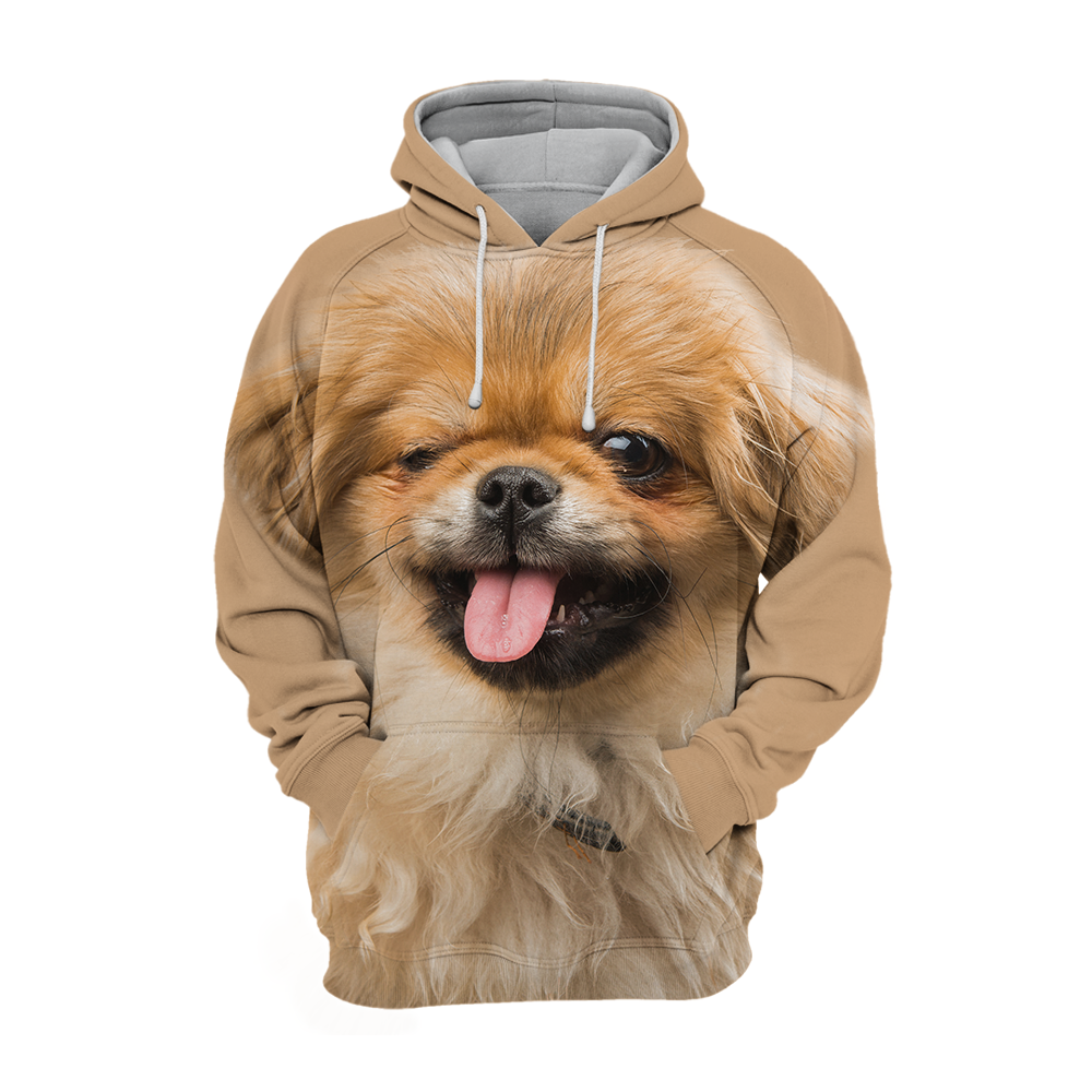 Unisex 3D Graphic Hoodies Animals Dogs Pekinese Cute