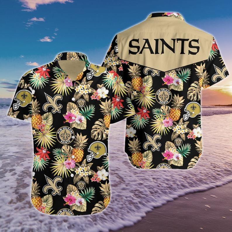 Beach Shirt New Orleans Saints Hawaiian Shirt Summer Beach For Fans