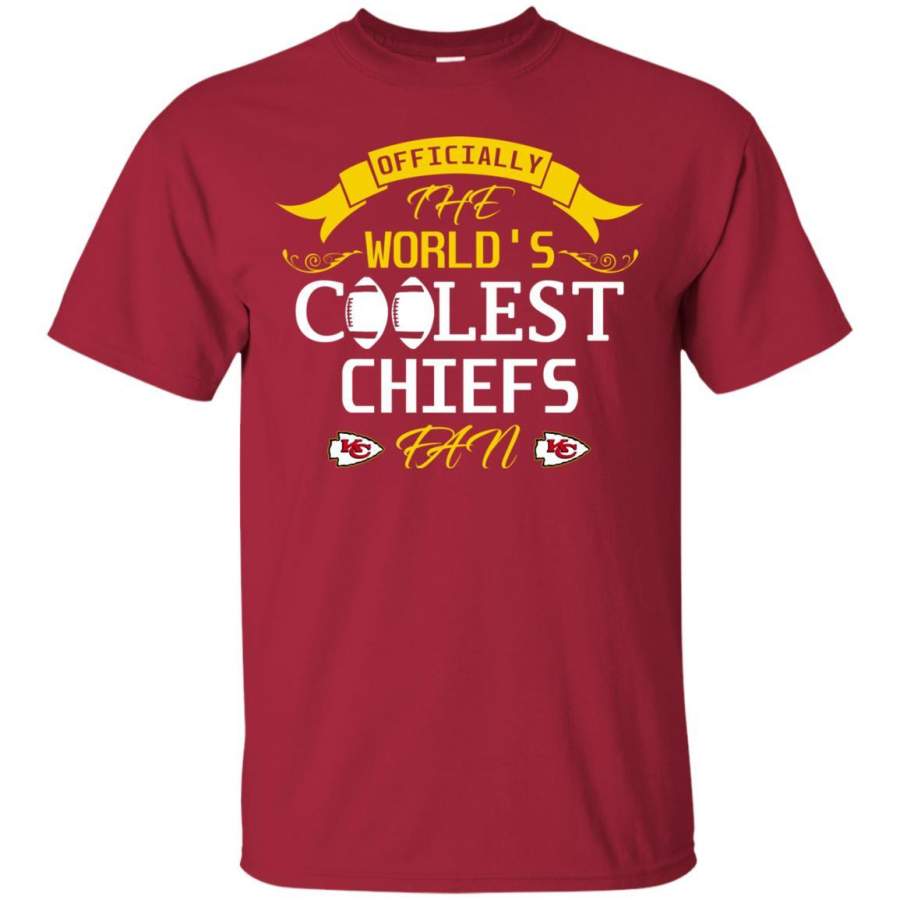 Officially The World’s Coolest Kansas City Chiefs Fan T Shirts