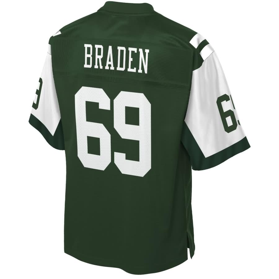 Ben Braden New York Jets NFL Pro Line Team Color Player Jersey – Green