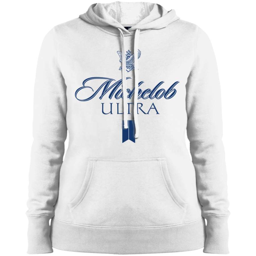 Michelob Ultra Ladies’ Pullover Hooded Sweatshirt T-Shirt