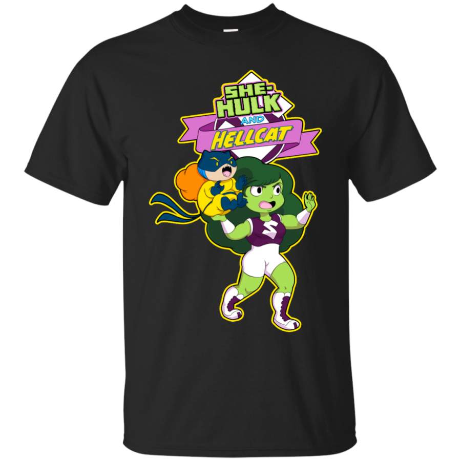 BEE AND PUPPY – SheHulk and Hellcat T Shirt & Hoodie