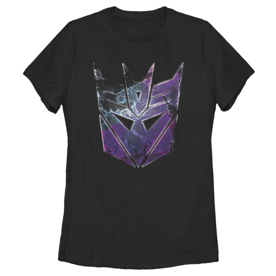 Transformers Women’s Decepticon Rusted Logo  T-Shirt