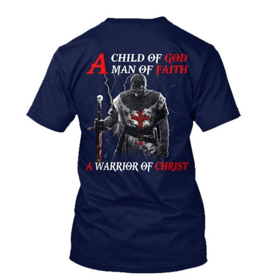 Knight Templar A Warrior of Christ Tshirt - Redditprint Store