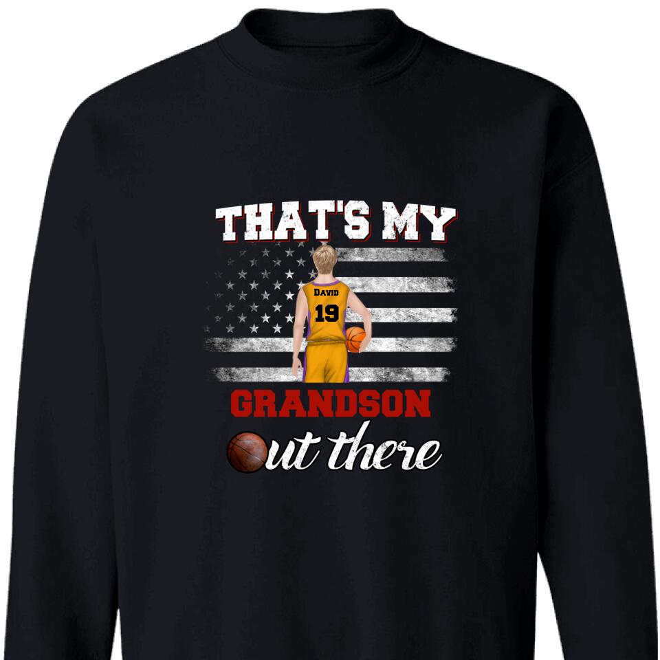 That’S My Grandson Out There Personalized Sweatshirt – Trending Personalized