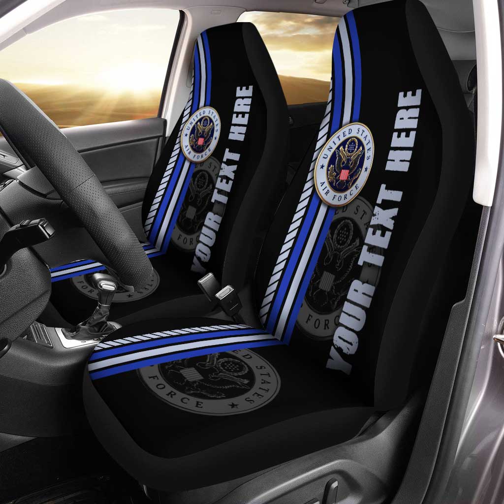 US Air Force Personalized Custom Car Seat Covers