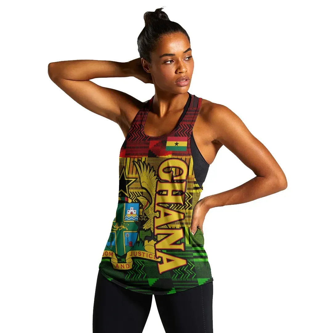 Greeklife Tank Top – Ghana Kente Women’S Tank