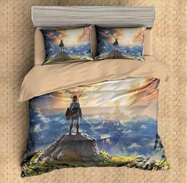 3D Customize The Legend Of Zelda Breath Of The Wild BeddingSet Duvet Cover