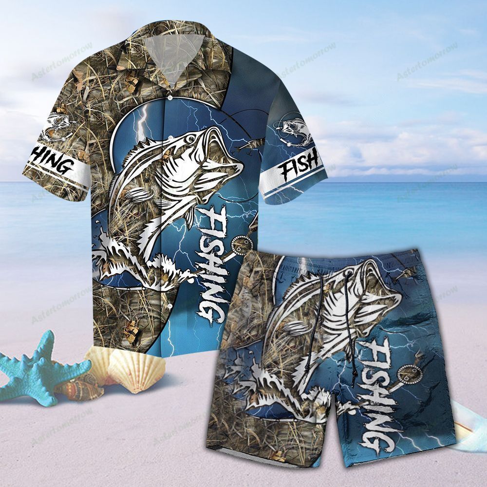 Bass Fishing Unisex Hawaiian Shirt Beach Hawaiian Ha84863