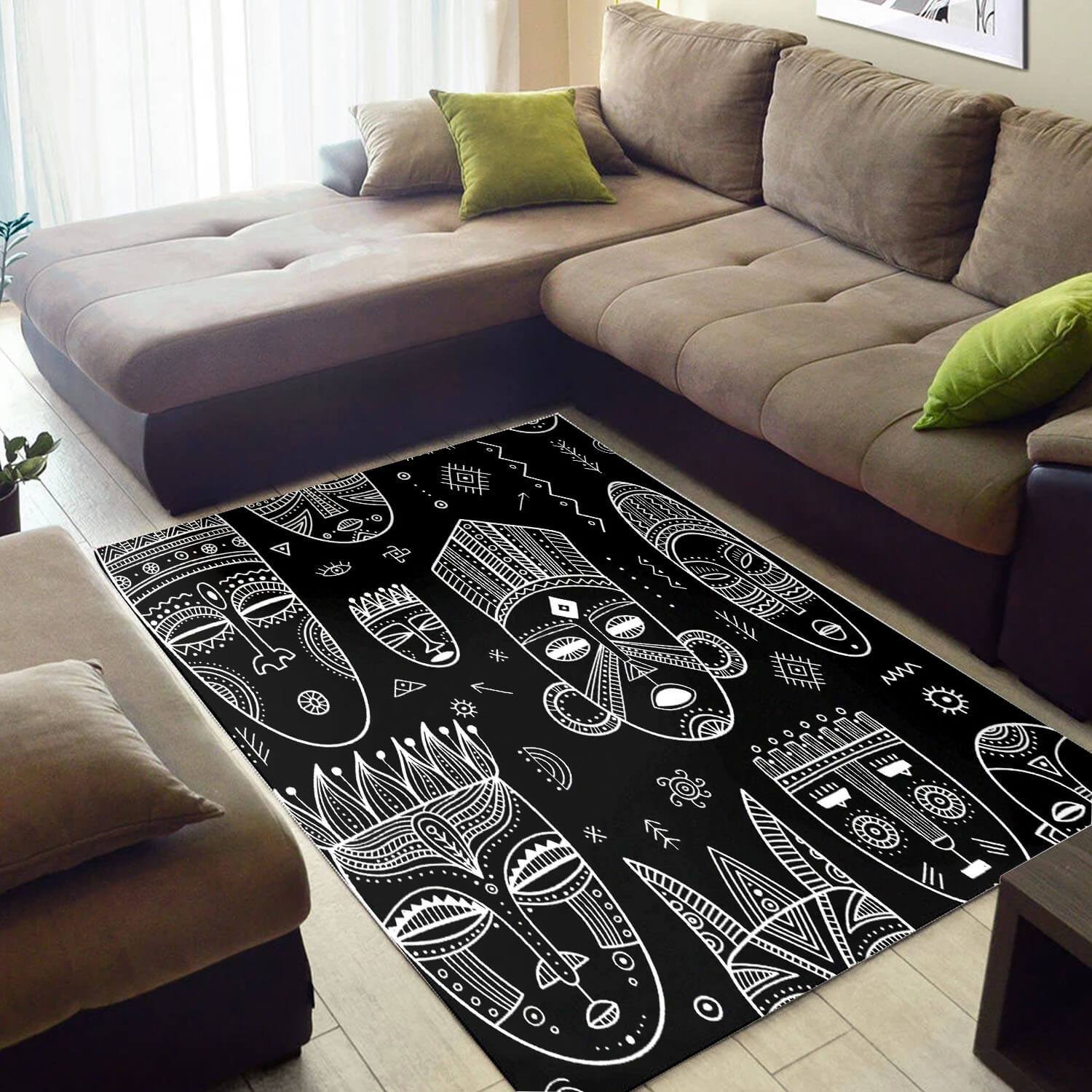 Nice African Area Rug Awesome African Afrocentric Art African Themed Rugs African Inspired Living Room WBG3212